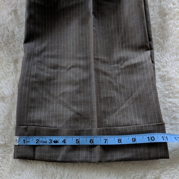 🌟Ann Taylor Wide Leg Pinstripe Margo Trousers - Picture 6 of 6